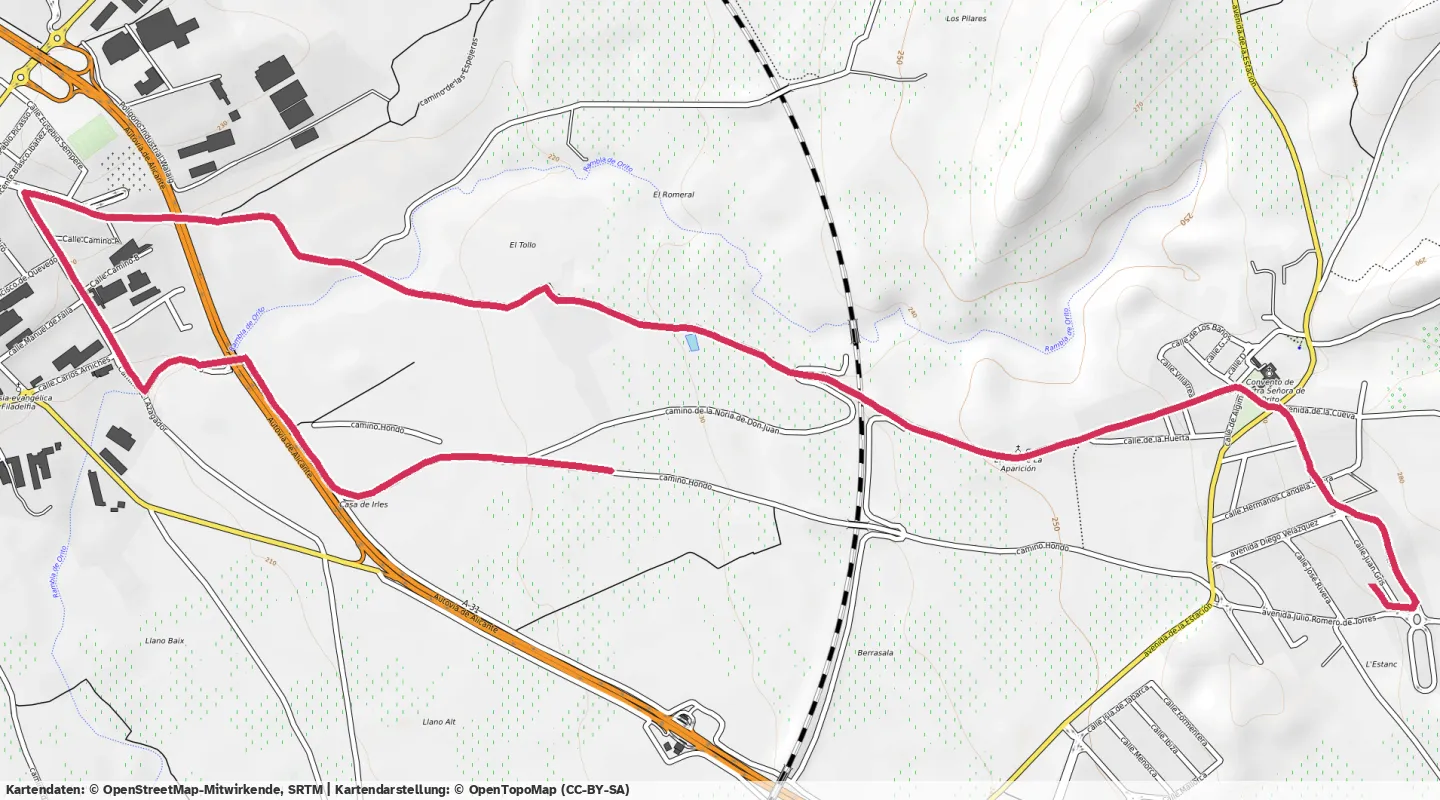 Route map for 🏃‍♂️ ⏰00:35:52 📏6.15km ⏱️5:50/km 🛫33m 🧁597Kcal