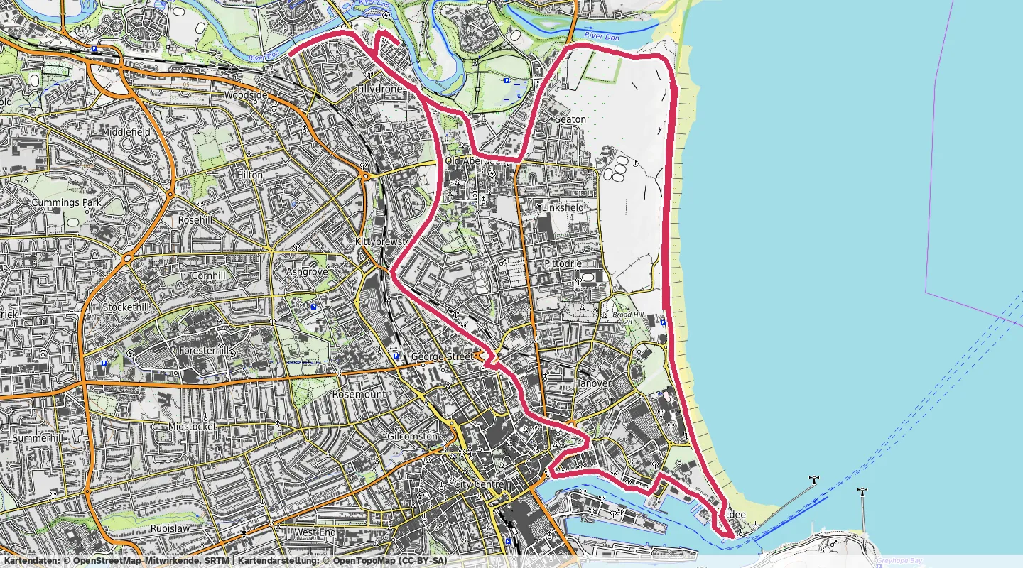 Route map for 🏃‍♂️ ⏰01:37:23 📏18.54km ⏱️5:15/km 🛫69m 🧁1,645Kcal